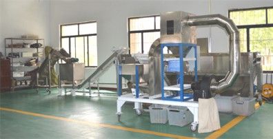 核桃破殼分離生產線